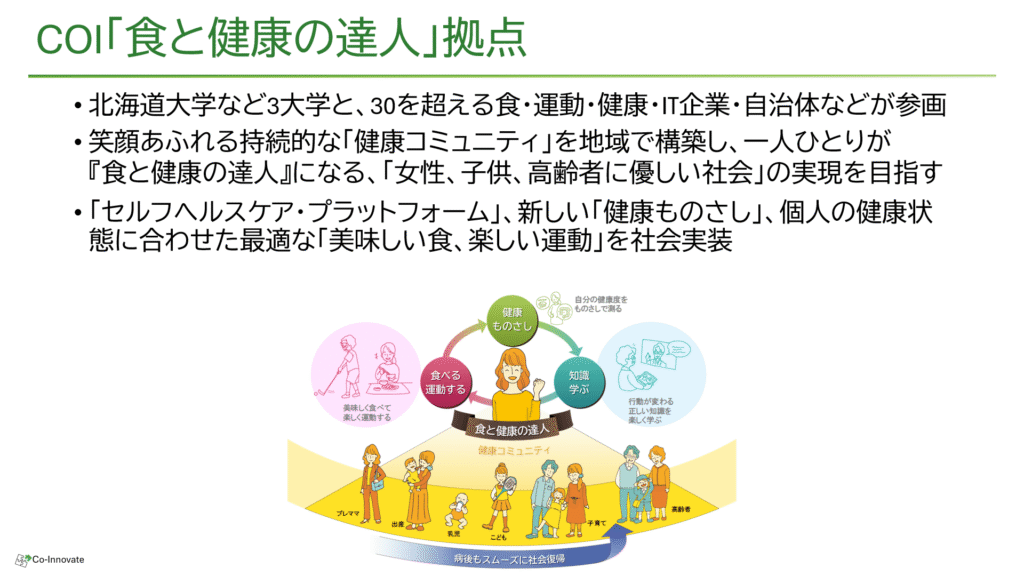 「食と健康の達人」拠点