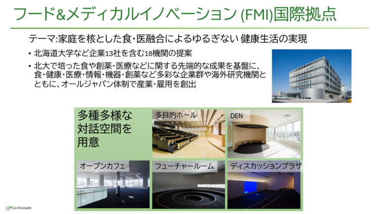 フード&メディカルイノベーション国際拠点 / 「食と健康の達人」拠点